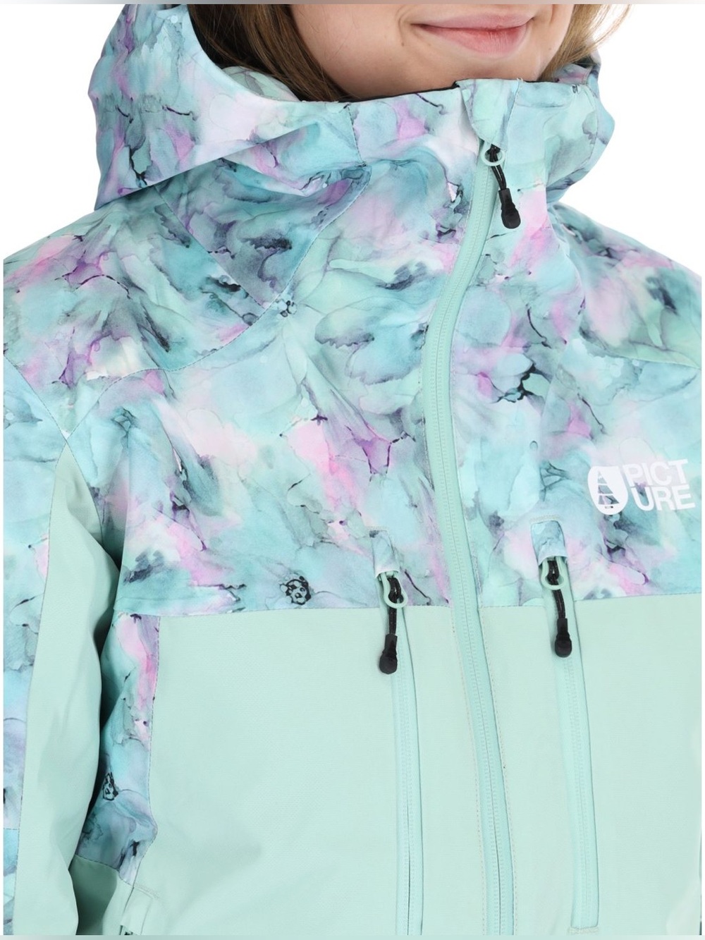 Picture Organic Floral Snowboard Ski Jacket Suit Waterproof Medium Gorpcore